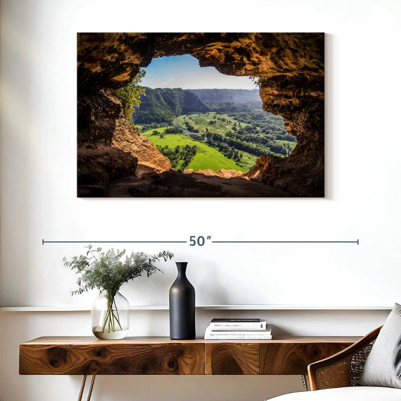 Alvord Cueva Ventana Cave, 26" H x 39" W
