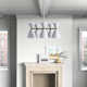 Bimini 5 Light Metal Geometric Chandelier