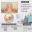 Beth - Ensemble de 2 verres muraux géométriques abstraits en acrylique-103923269