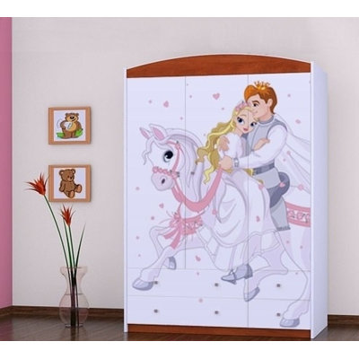 Huard 3 Door Wardrobe