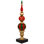 Ball Finial Commercial Size Christmas Decoration 48" - Gold And White