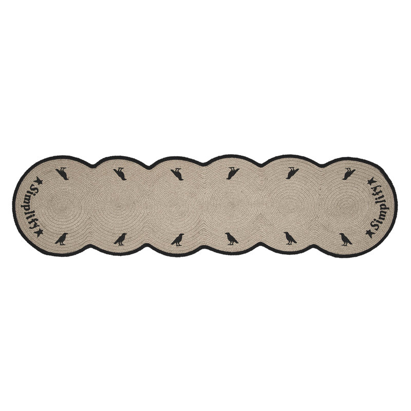 Chemin de table Raven, L 12 po x L 48 po