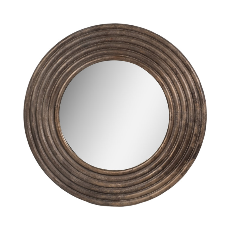 Franklin 40" Bronze Wall Mirror