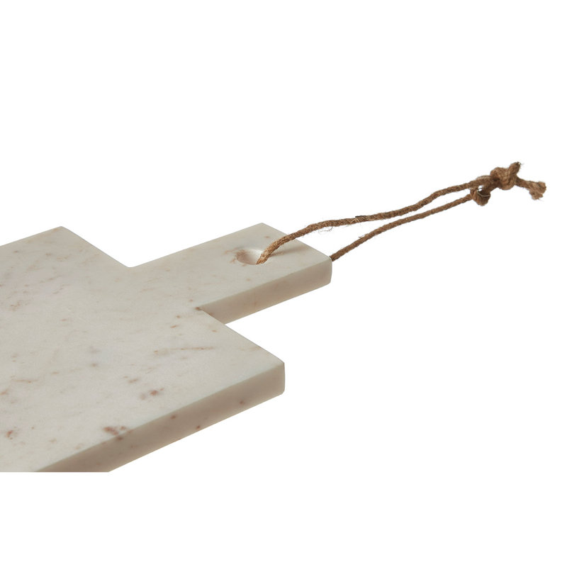 Harmond Marble Chopping Board, 30 cm W x 15 cm L, Cream