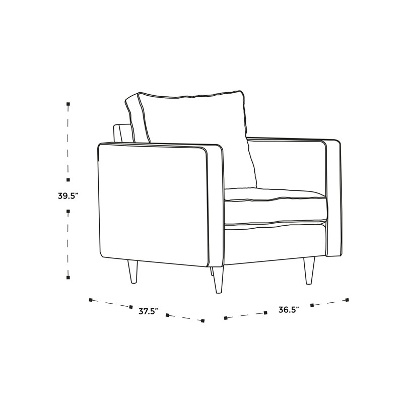 Chaise d'appoint Hanston