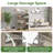 20 Pair Shoe Cabinet Storage For Entryway-738627106