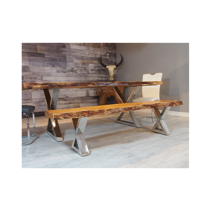 Banc en bois Bryner