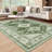 Machine Washable Rugs Vintage Non-Slip Low Pile Rubber Backing Area Rug for Living Room Bedroom Kitchen Dining Room Dorm and Bedside Decor-231811785