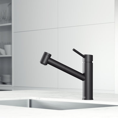 Branson 9 H 1-handle Pull-Out 2-Function Sprayer Kitchen Faucet