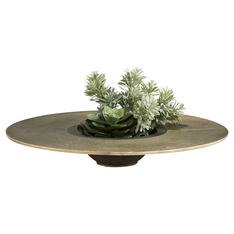 Magen Aluminum Decorative Tray