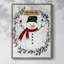 «Christmas Holiday Art XXV», reproduction encadrée - bois massif-959628854