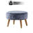 Weisser Upholstered Ottoman-1022083314