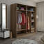 Armoire-penderie 2 portes avec 2 tiroirs-2045342444