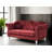 Modla  Velvet Fabric Loveseat-348376834
