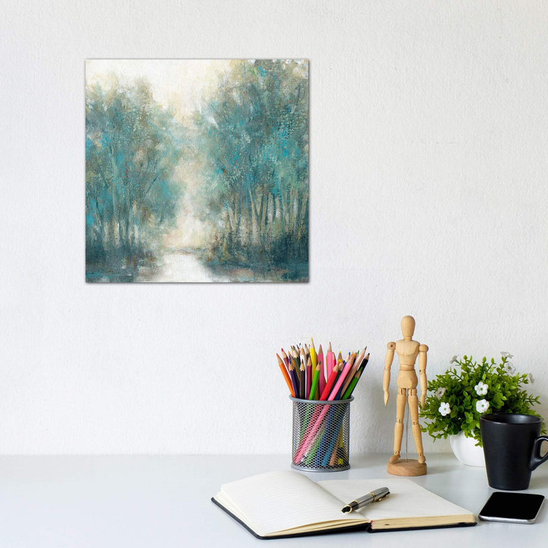 Lakeside Groves 1 Piece Wrapped Canvas Wall Art, 30.48 cm H x 30.48 cm W