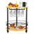 19.68'' W Double removable coffee round table with hook and bottle holder