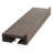 Stowell 3 Bottle Solid Wood Wall Mounted Wine Bottle & Glass Rack in Walnut