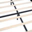 Grand lit plateforme tapissier