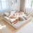 4 In 1 Foldable Floor Sofa Couch Corduroy Floor Sofa Bed Compression Cloud Couch-1030370659