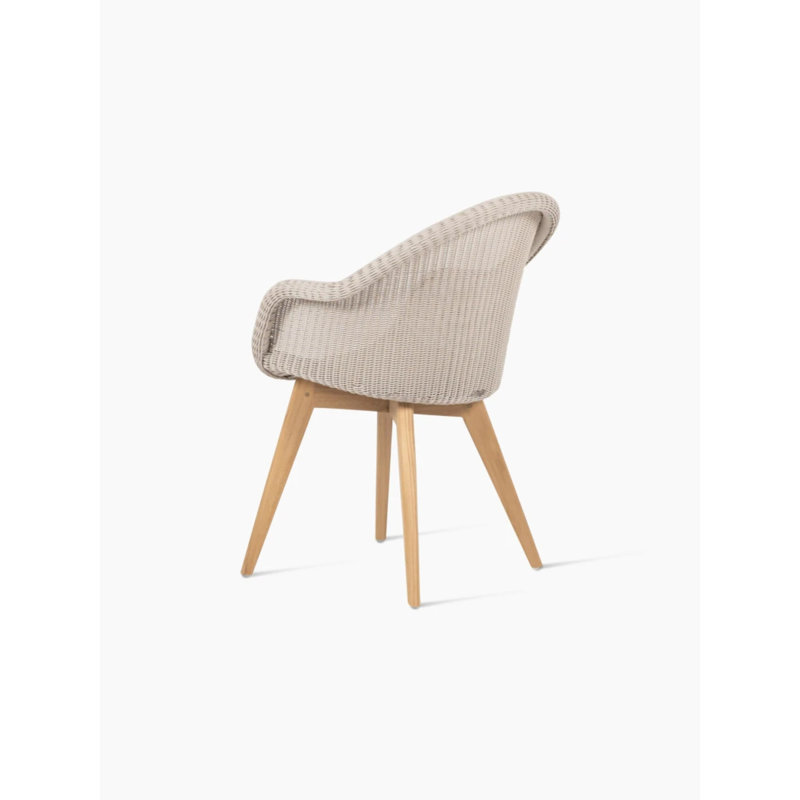 Edgard Outdoor Dining Armchair, Beige