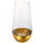 Larken Hammered Gold Glass Table Vase