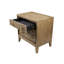 Table de chevet 3 tiroirs Latte