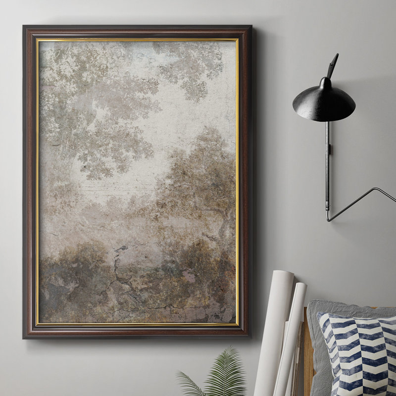 " Fresco Collage II " Painting Print, 36" H x 24" W x 2.5" D