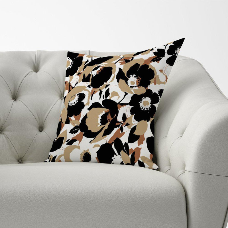 Suze Floral Square Cushion