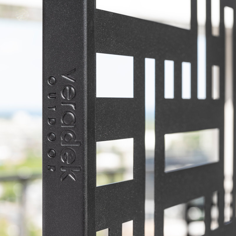 Ensemble de paravents en plastique noir Screen Series