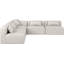Canapé modulaire en similicuir 5 pièces Ivion-94884290