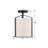 Siona Fleetwood 1 Light Black Ceiling Mount