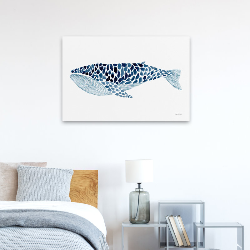 Baleine à bosse nautique et côtière, H 36 po x l 24 po