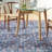 Machine Washable Persian Blue Brick Area Rug-1500829672