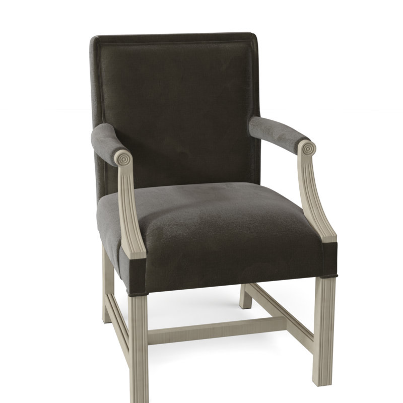 Chaise avec accoudoirs tapissier Warwick, Loden 9953, Montego Bay