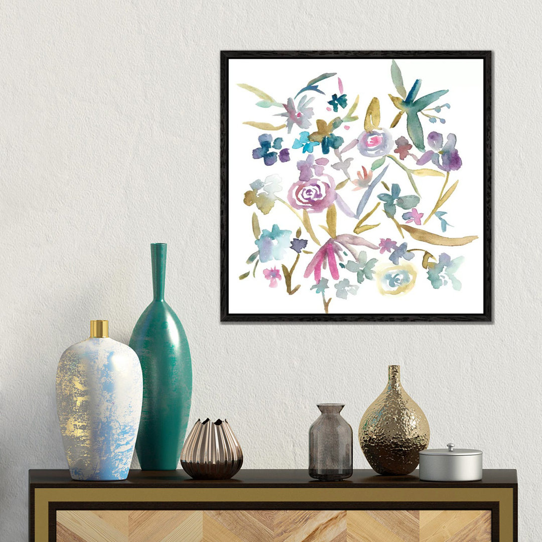 Concord Florals II von Chariklia Zarris - Galerie-verpackte Leinwand Giclée