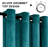 Rithvika Velvet Solid Color Noise Reducing Blackout Grommet Curtain Panels for Home & Office-1030713153-1022078747