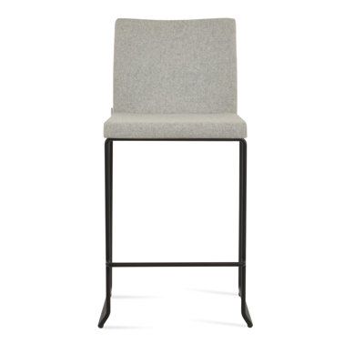 Aria Stackable Bar & Counter Stool in Wool