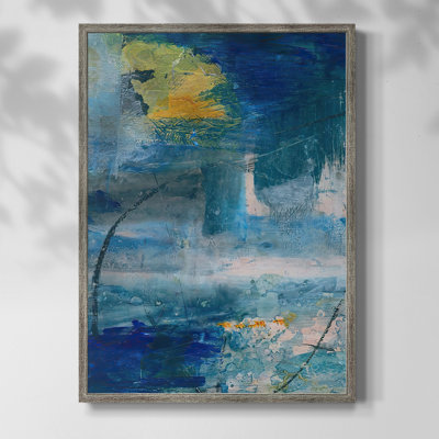 «Spring Winds I», reproduction encadrée - bois massif