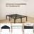 18" Black Metal Platform Bed Frame, Queen No Box Spring Needed, Slots for Headboard Attachment, No Noise-1325086715-1313970049