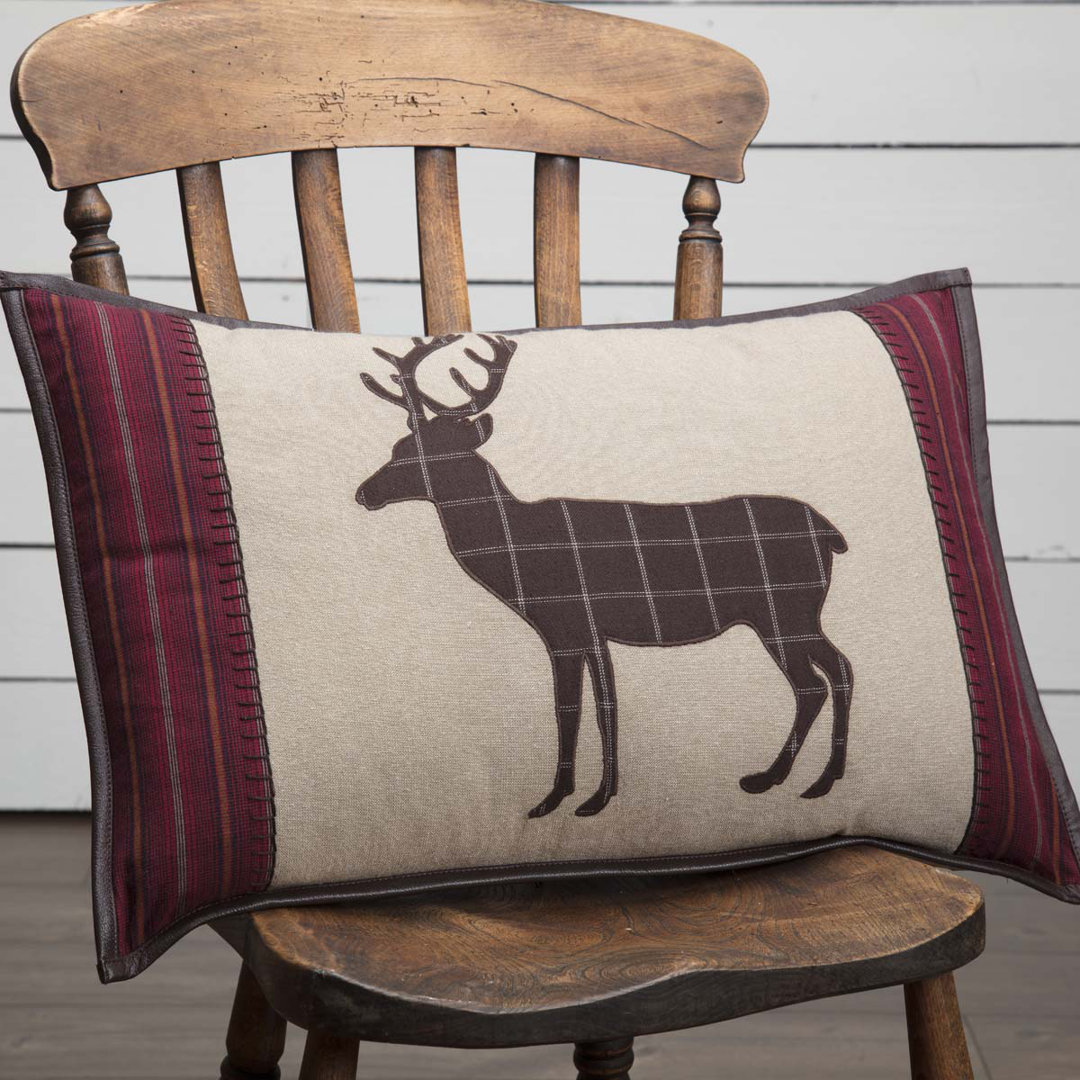 Wyatt Plaid Lumbar Pillow VHC Brands