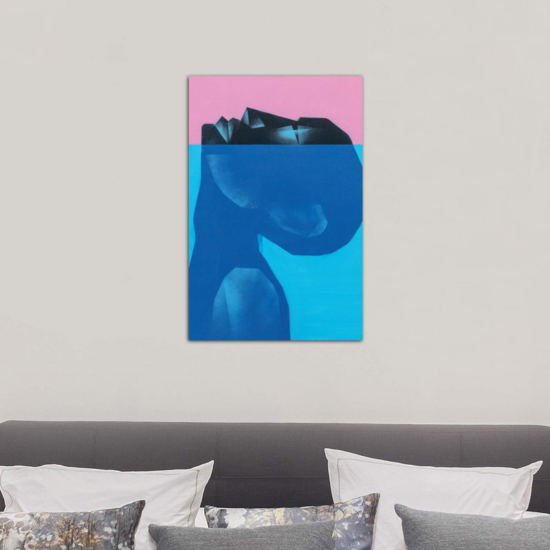" Peace In Water " by VCalvento, Wrapped Canvas, No Frame, 18" H x 12" W