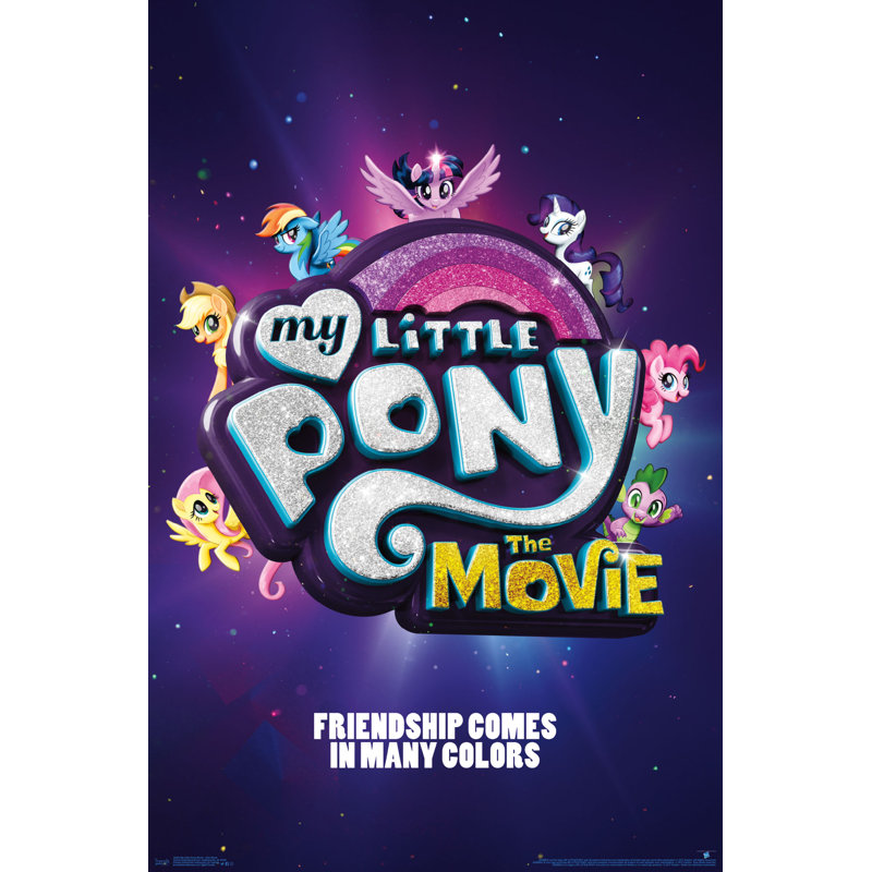My little pony movie-une impression sur papier