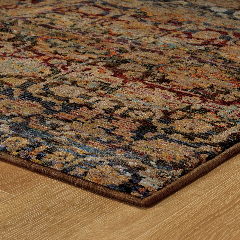 Tuma Abstract Indoor Rug, Runner 2'6" x 12'
