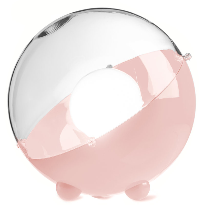 Orion Novelty Lamp, Clear/Pink