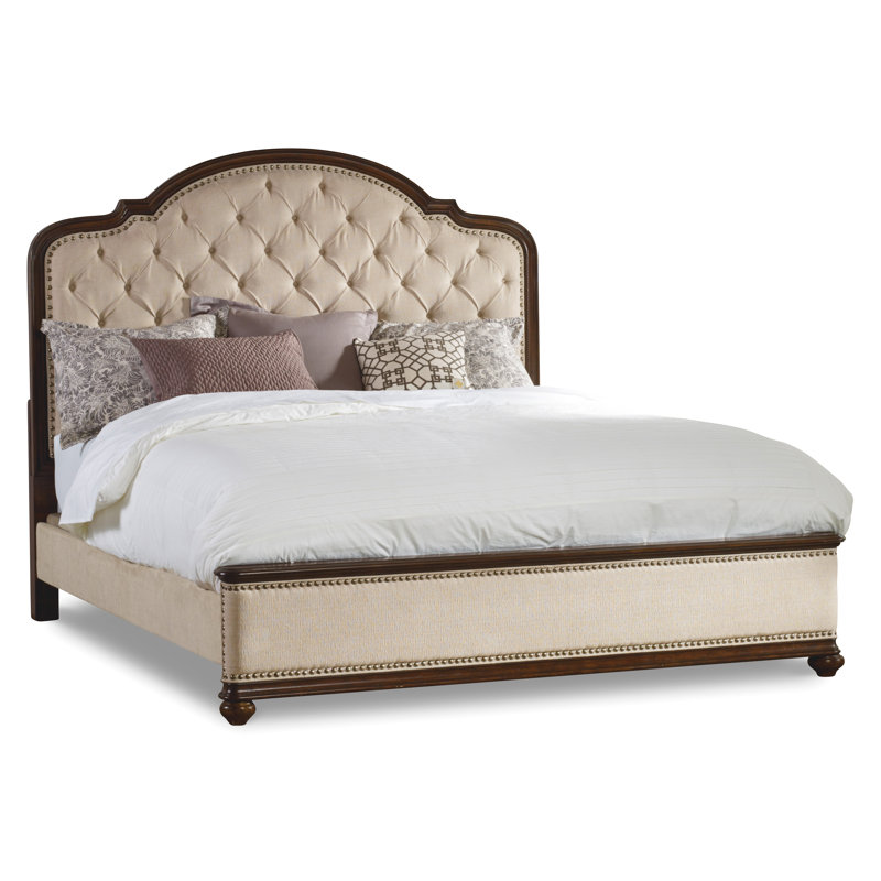 Leesburg Upholstered Standard Bed, California King, Yes