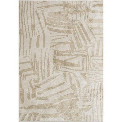 Tapis à motif abstrait