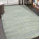 Bertrand Striped Hand-Woven Grey/Blue/Brown Area Rug