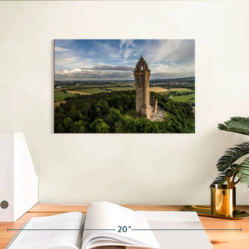 Wallace Monument, 8" H x 12" W