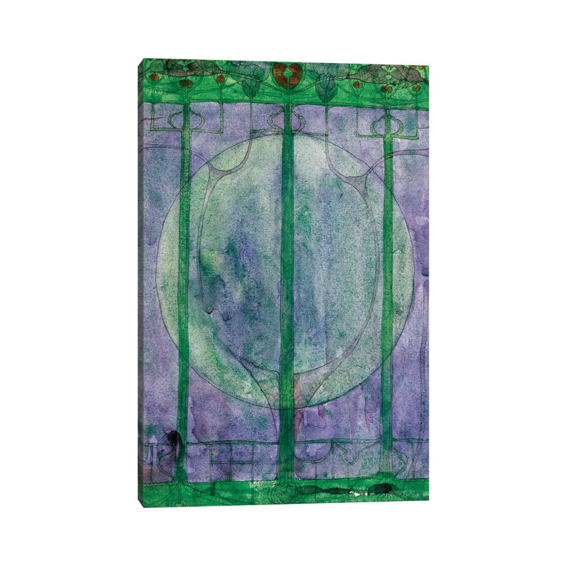 The Tree Of Personal Effort by Charles Rennie Mackintosh - Wrapped Canvas Painting, 66.04 cm H x 45.72 cm W x 1.91 cm D