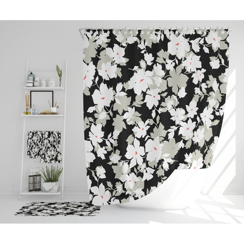 Nelton Polyester Shower Curtain Set